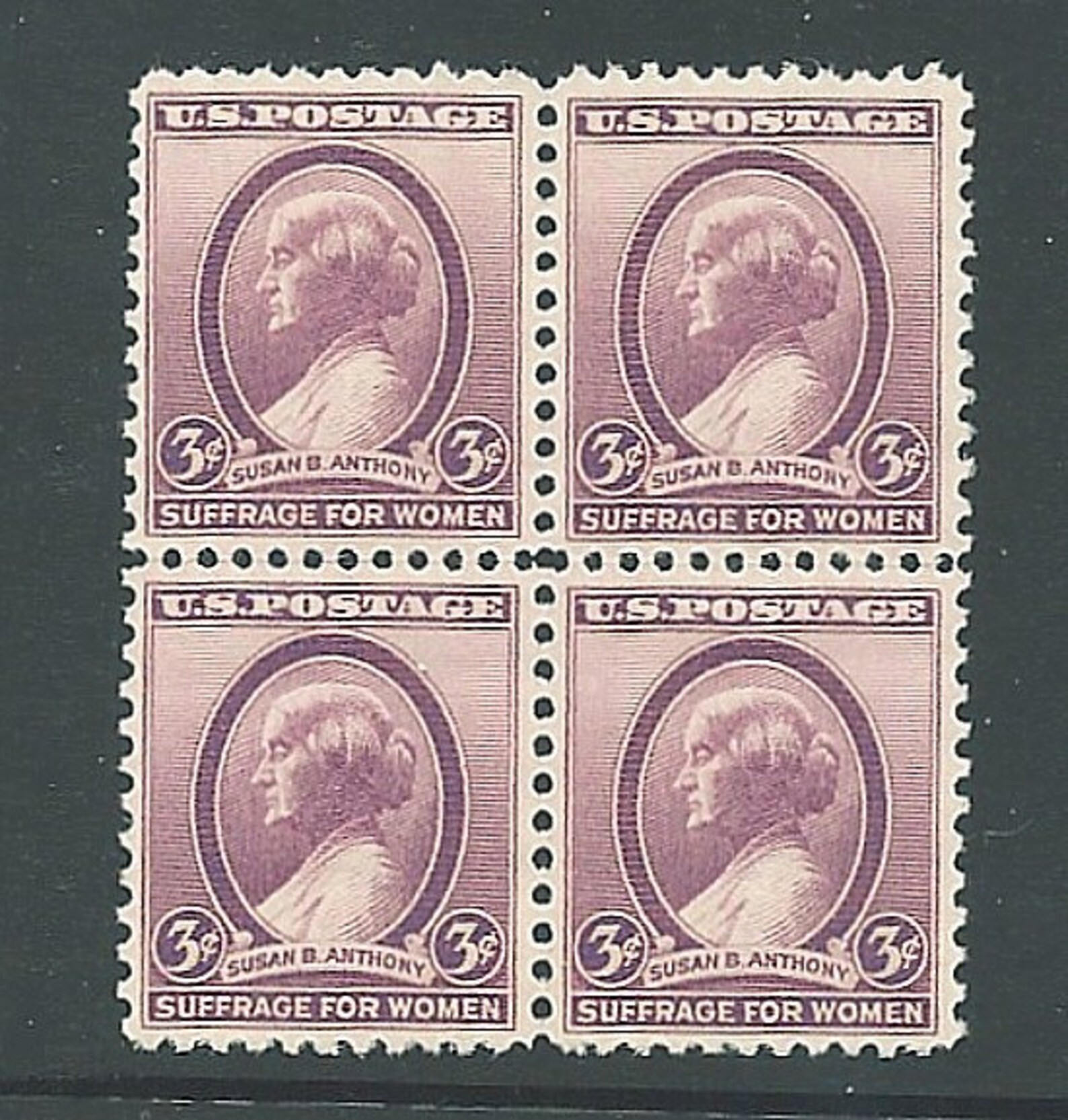 Pack of 20 Stamps .. 3c SUSAN B. ANTHONY Stamp Issued 1931 .. | Etsy