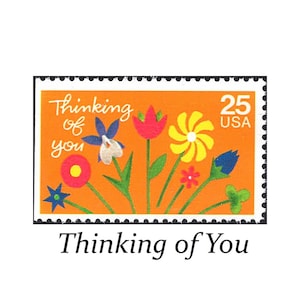 Five 25c Happy Birthday Stamp | Unused US Postage Stamps | Pack of 5 stamps  | Birthday Cake & candle | Special Occasion | Stamps for Mailing
