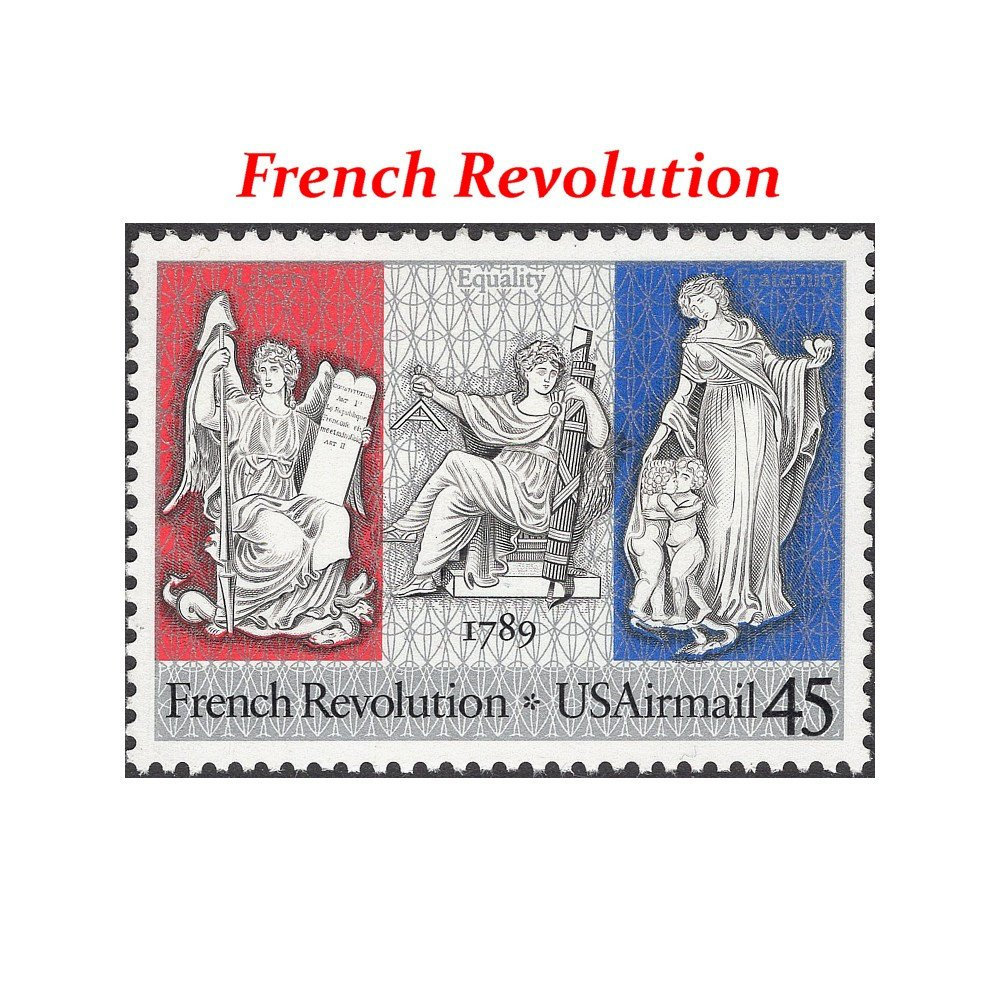 U.S. Scott # C 120, 1989 45c French Revolution