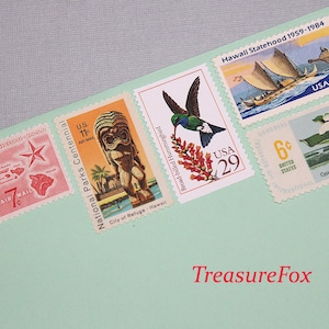 Aloha HAWAII / Sellos postales estadounidenses sin usar / Suficientes para enviar 10 cartas / Sellos con temática hawaiana, bodas de destino y lunas de miel / Tarifa de 73 c