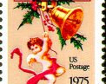 1969 Christmas Winter Sunday - 10 Vintage Holiday Stamps for Mailing –  studioACK