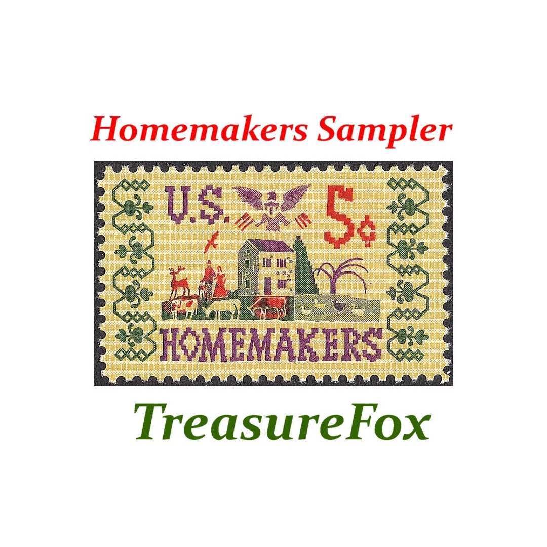 TWENTY 5c Homemakers Stamps .. Vintage Unused Postage Stamps Family