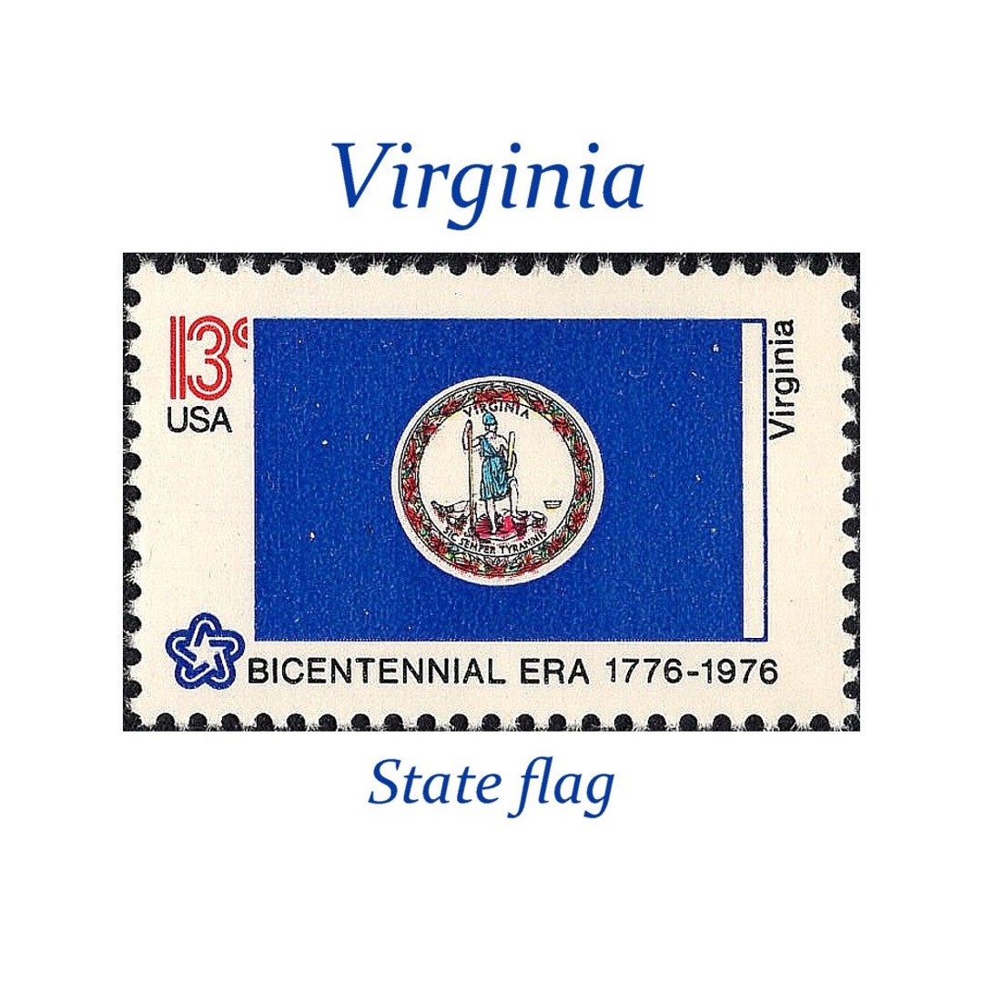 22c GEORGIA Statehood Stamp Vintage Unused US Postage Stamp Pack of 10  Stamps Oak Tree Southern Bride Savannah Atlanta 