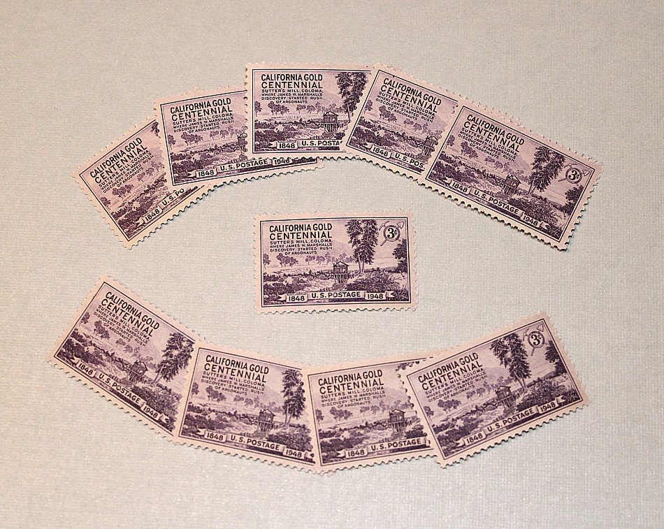 6c Ladyslipper Stamps .. Vintage Unused US Postage Stamps .. Pack of 5 –  treasurefoxstamps