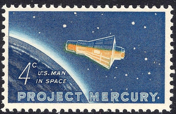 4c Project Mercury Stamp .. Unused US Postage Stamps .. Pack