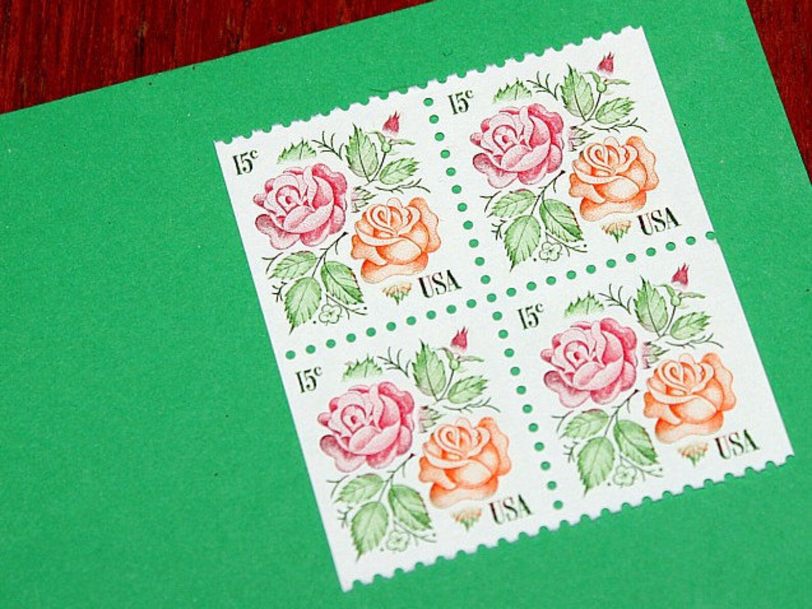 Pack of 20 Stamps. Vintage MINT 15 Cent Postage Stamps .. Etsy