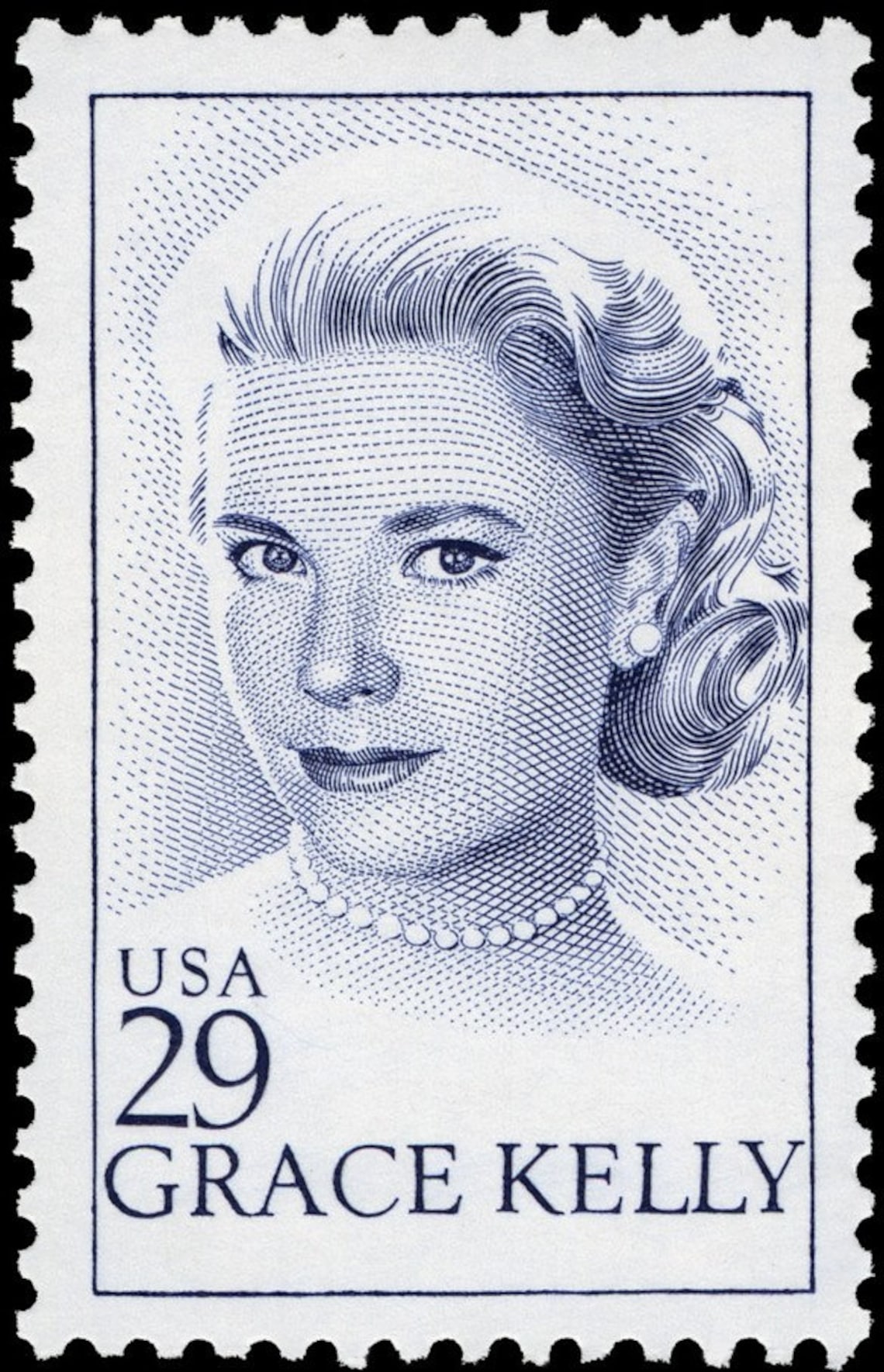 Five 29c Grace Kelly Stamps .. Unused US Postage Stamps .. Etsy UK