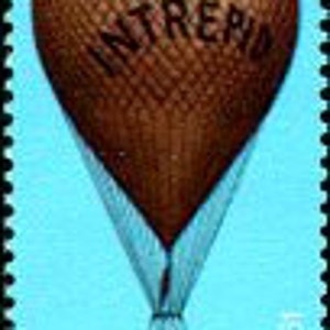 Vintage MINT 20 cent postage stamps .. 50 HOT AIR Balloons Stamps image 2