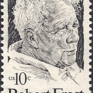 10c Robert Frost .. Pack of 10 Stamps .. Vintage Unused US - Etsy