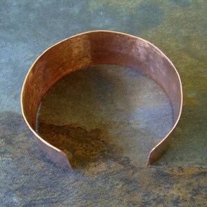 Copper Cuff Hammered Finish image 5