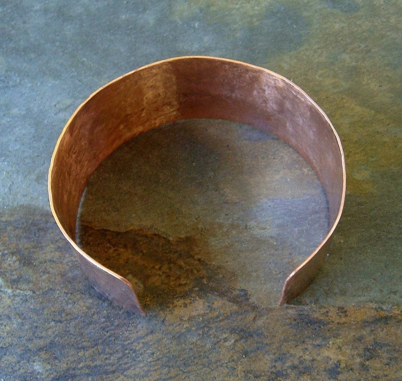 Copper Cuff Hammered Finish image 5