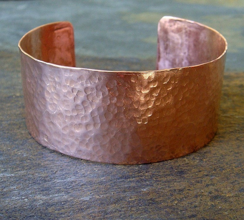 Copper Cuff Hammered Finish image 3