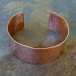 Copper Cuff Hammered Finish image 4