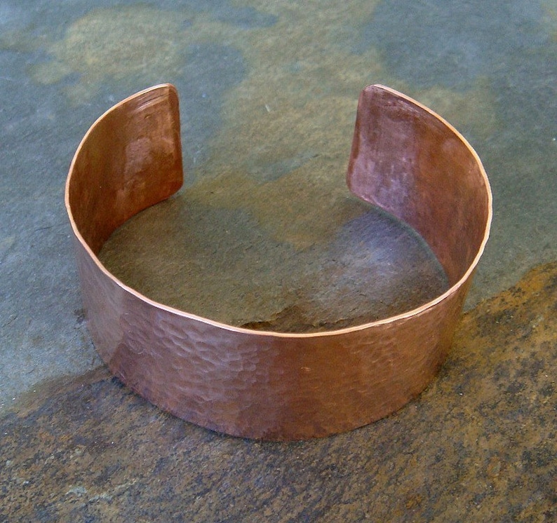 Copper Cuff Hammered Finish image 4