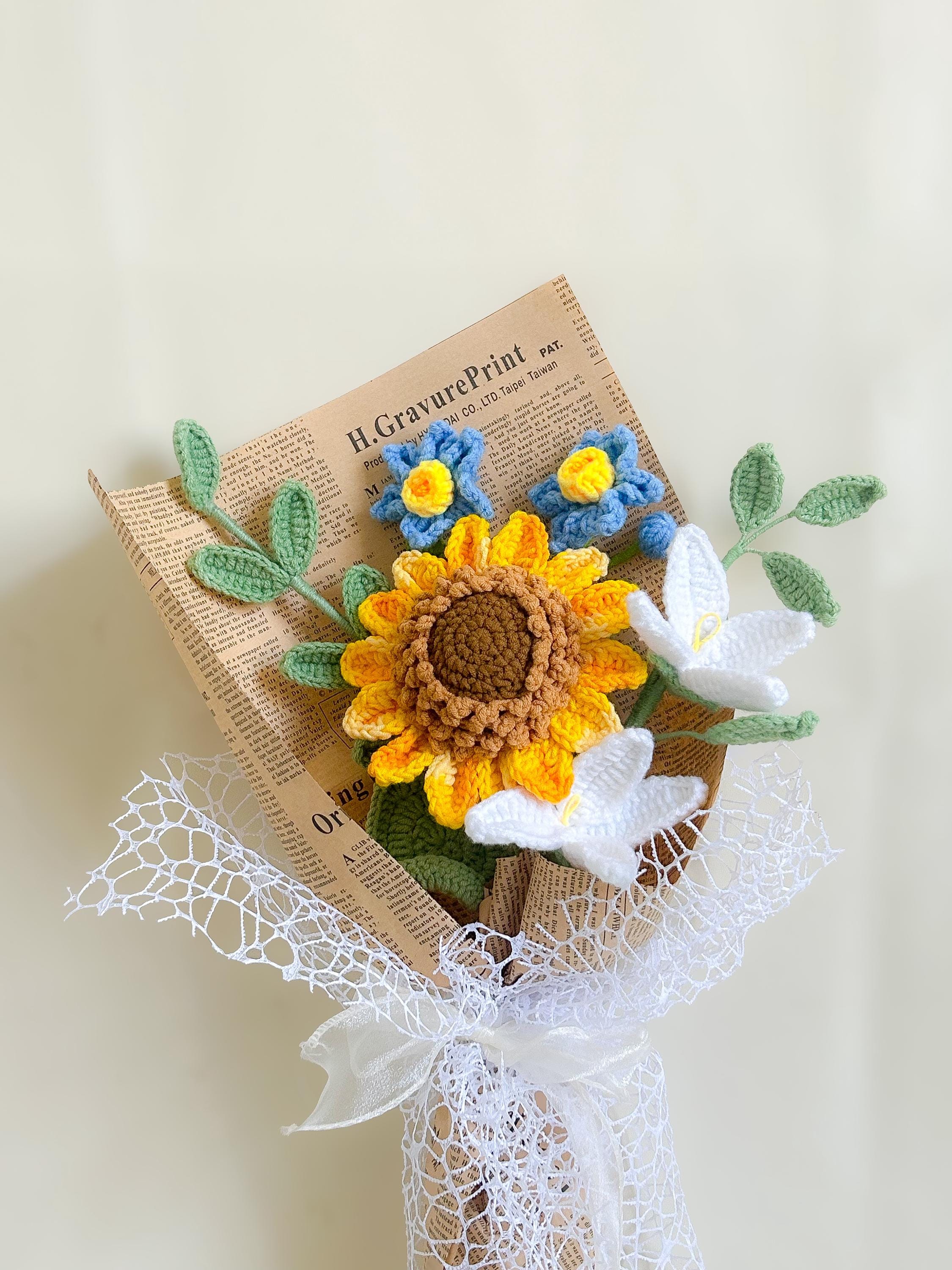 Haakpakket Bloemen Boeket 6 Zonnebloemen online ... | Speelgoed