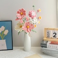 Crochet Flowers Bouquet, Tulip, Lily Home Decor, Finished Product, Gifts for mother, Anniversary, Birthday, Girlfriend, Friend product logo