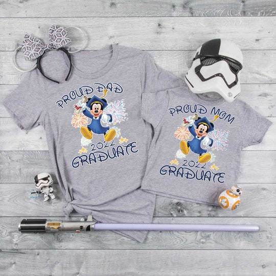 Disover Disney Graduation Proud Graduate 2022 Matching T-Shirt