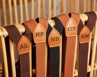 Tirantes personalizados para padrinos de boda, regalo para padrinos de boda, regalo de aniversario para él