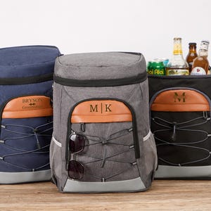 Personalized Groomsmen Cooler Backpack, Custom Lunch Cooler Backpack, Groomsmen Gift, Hiking Cooler Backpack, Golf Beer Cooler, Gift for Dad