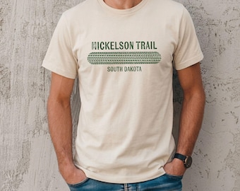 George S. Mickelson Trail South Dakota Tire Track T-Shirt