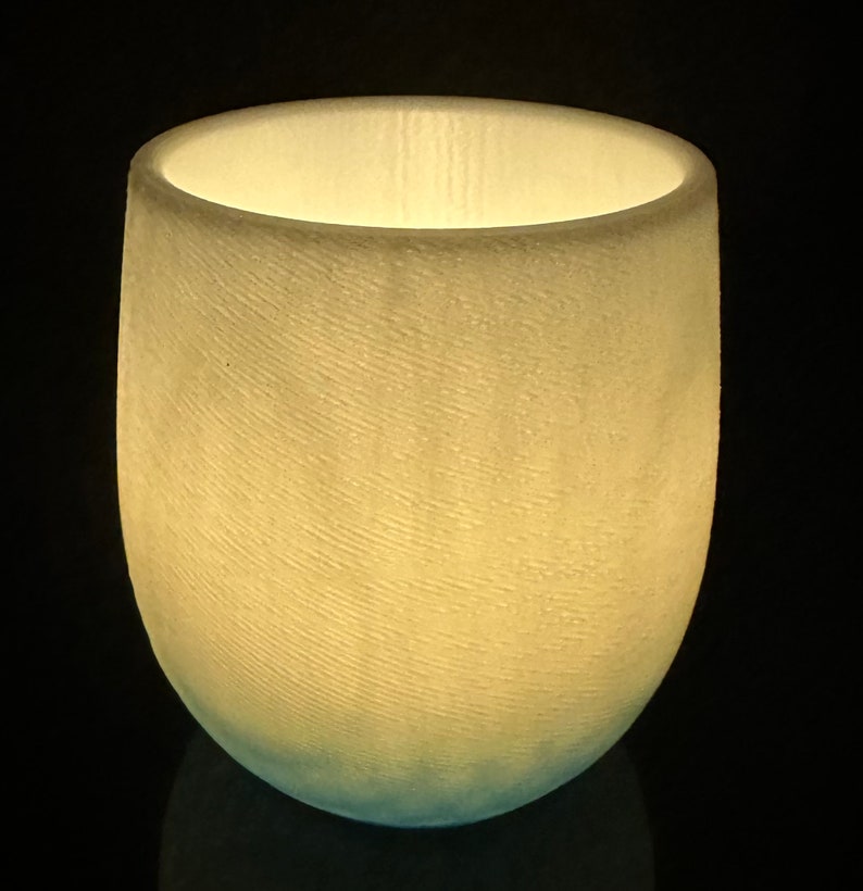 Cloudy Blue Skies. Flameless LED Tealight Candle Holder Etsy