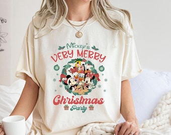 Mickeys Very Merry Christmas Party 2024 Shirt, Walt Disneyworld Christmas Shirt, Magic Kingdom Christmas Shirt, Wdw Christmas Gift
