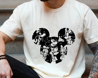 Mickey and Friends Shirt, Comfort Colors Shirts, Mickey Mouse Shirt, Disney World Shirt, Mickey and Minnie, Disney Shirts, Mickey Mouse