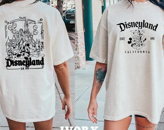 Disneyland California T Shirt, Disneyland Est. 1955 Shirt, Disneyworld Shirt, Disney Shirt, Mickey And Friends Shirt