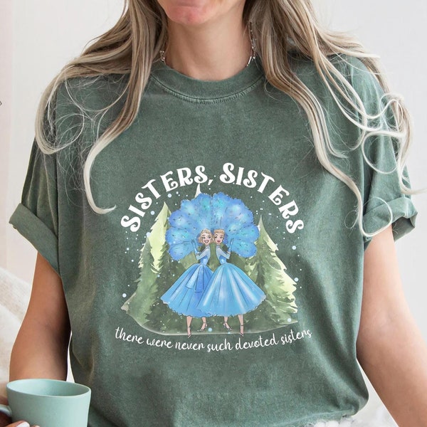 Groovy sisters sisters there were never such devoted sisters sweatshirt, christmas movie sisters crewneck, xmas christmas sisters shirt