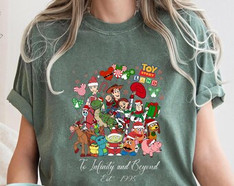 Disney Pixar Toy Story Christmas Shirt, Disney Family Christmas Party 2024, You've Got A Friend In Me, Disney Group Christmas Sweatshirt