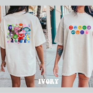 Comfort Colors® Disney Every Day Is Full Of Emotions,Inside Out It's Okay To Feel All The Feels Shirt, Mental Health shirt, Speech Therapy