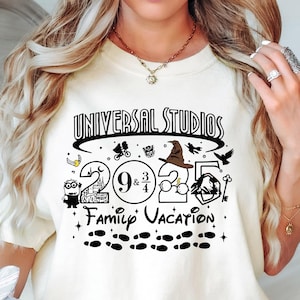 Vintage Disney Universal Studios 2025 Shirt, Universal Studios Trip Shirt, Disney Family Vacation, Universal Orlando Shirt, Disney Family