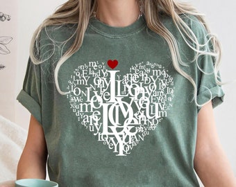 Valentine heart shirt,Heart shirt, love shirt, valentine shirt, valentines day shirt, xoxo, happy valentines, cute