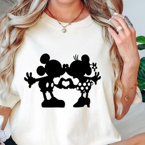 Disney Mickey Minnie Love tshirt, Mickey Minnie Shirt, Mickey and Minnie Valentines Tee, Disneyland Love Shirt, Valentines Day Gift