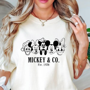Mickey & Co 1928 Shirt, Retro Vintage Disney Shirt, Retro Mickey And Co, Disneyworld Shirts ,Family Mickey And Friends Shirt