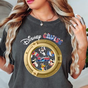 Disney Micky und Freunde Kreuzfahrt Shirt Mickey und Minnie Kreuzfahrt Tshirt Disney Urlaub, Disney Kreuzfahrt, Familien passend