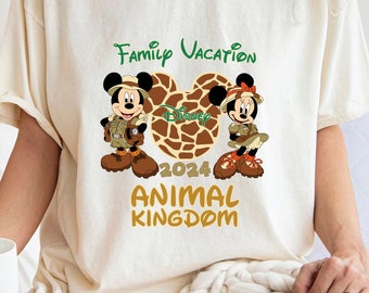 Disney Animal Kingdom Shirts, Animal Kingdom  Shirts, Animal Kingdom Family Matching Shirts, Disney Trip matching tees
