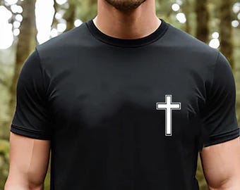 Cross Shirt, Faith Cross Shirt, Christian Gift, Faith Gift, Christian Shirts, Gift For Him, Gift For Her, Faith Cross,