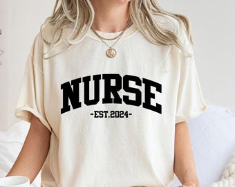 Comfort Colors Nurse Shirt, Nurse Life Shirt, Nurse Gift, Gift For Nurse, Nurse Week, Nursing School Tee, Registered Nurse Shirt