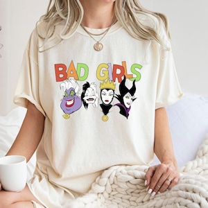 Disneyland Villains Shirt, Bad Girls Disney Halloween Shirt, Villain Era Sweatshirt, Witchy Shirt, Halloween Girls Shirt