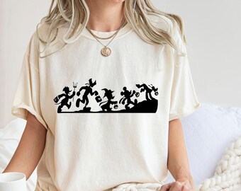 Mickey and  Friends Halloween Shirt, Disney Halloween Shirt, , Spooky Season Shirt, Disney Pumpkin Shirt, Disney Spooky Tee