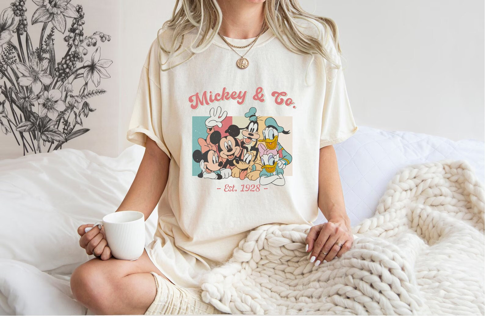 Comfort Colors Vintage Mickey & Co 1928 Shirt,Retro Vintage Disney Shirt,Disneyland Shirt,Disneyworld Shirt,Disney Family Matching Shirt