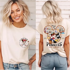 Mickey & Friends Disney Pirates Shirt, Yo Ho Yo Ho A Pirate&#39;s Life for Me, Family Pirates of the Caribbean, Disney Cruise Shirt