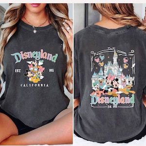 Comfort Colors® Disneyland California T Shirt, Disneyland Est. 1955 Shirt, Disneyworld Shirt, Disney Shirt, Mickey And Friends Shirt