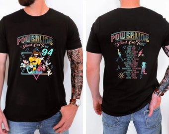 Comfort Colors® Retro 90s Goofy Movie Comfort Colors Shirt, Max Goofy Roxanne Powerline Shirt, Disney World Tour Shirt, Goofy Movie Shirt