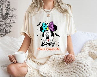 Minnie retroshirt, Minnie Halloween-shirt, Halloween Disney-shirt, Disney Girl-shirt, Halloween-shirt meisje, Halloween-shirt, Halloween 2024-shirt
