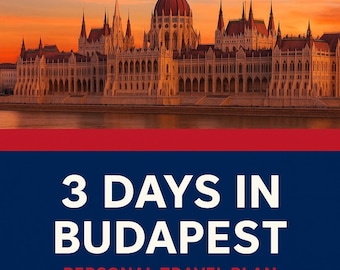 3-Day Budapest Travel Guide – Your Personal City Trip Itinerary | Digital Download | English and Dutch version
