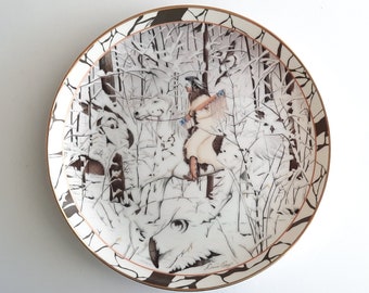 Wisdom seeker by Diana Casey Limited Edition Collector Plate No 5816B in the Silent Journey Collection Vintage 1994