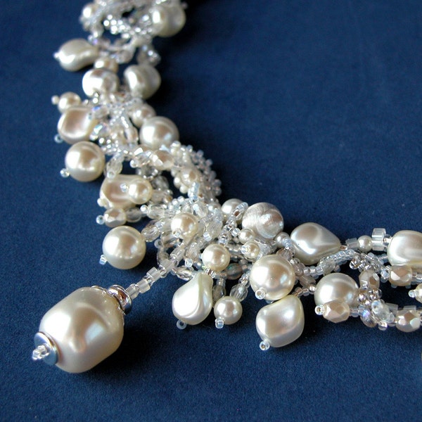 Royal Enchantment Freeform Pearl Necklace