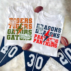 Custom Two College House Divided Shirt